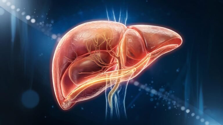 التردد الحراري للكبد