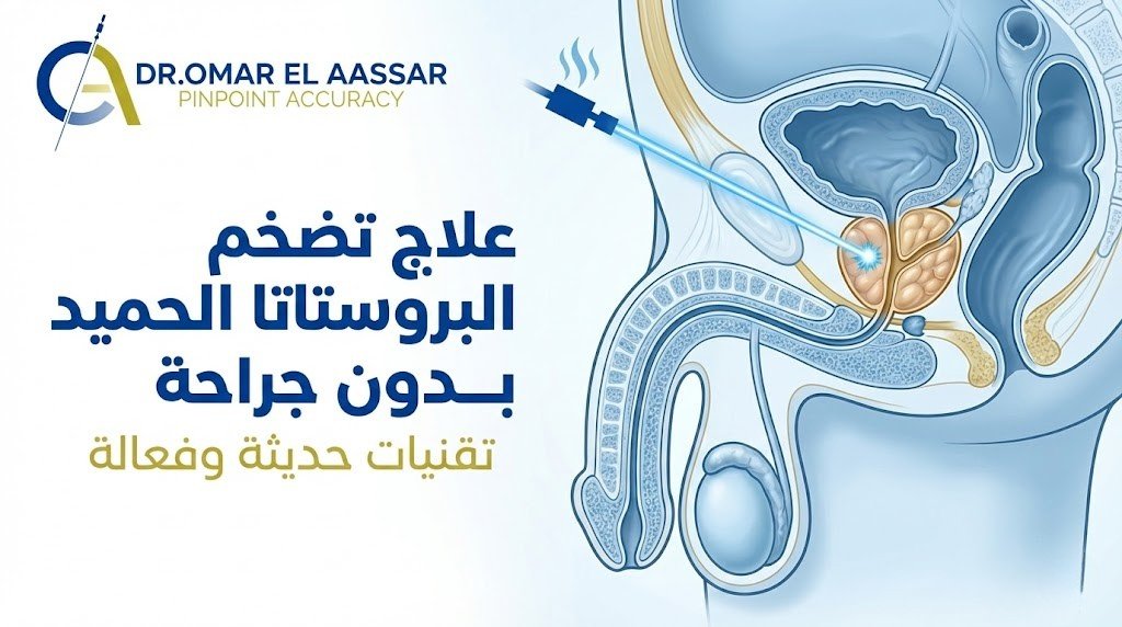 علاج تضخم البروستاتا الحميد بدون جراحة