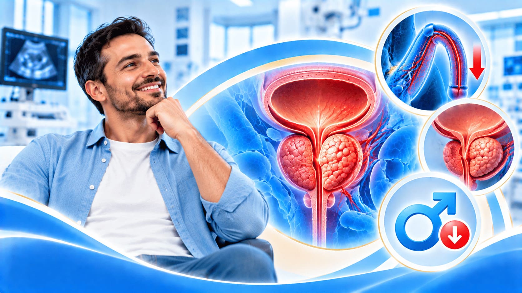 هل تضخم البروستاتا يؤثر على الانتصاب